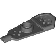 Lego Minifig Footwear Snowshoe [Short Front End] / Dark Bluish Gray