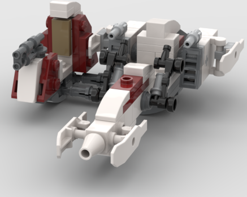 Lego Barc speeder with sidecar moc