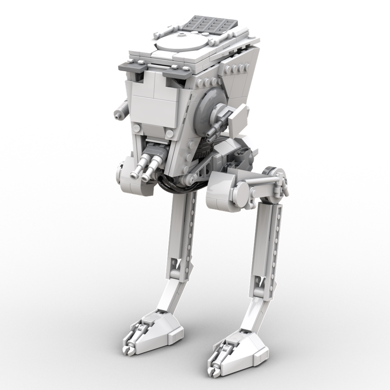 Lego AT-ST (minifigure scale)