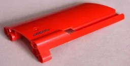 Technic, Panel Fairing #21 Large Long, Small Hole, Side B with 'pininfarina' Pattern (Sticker) - Set 8653