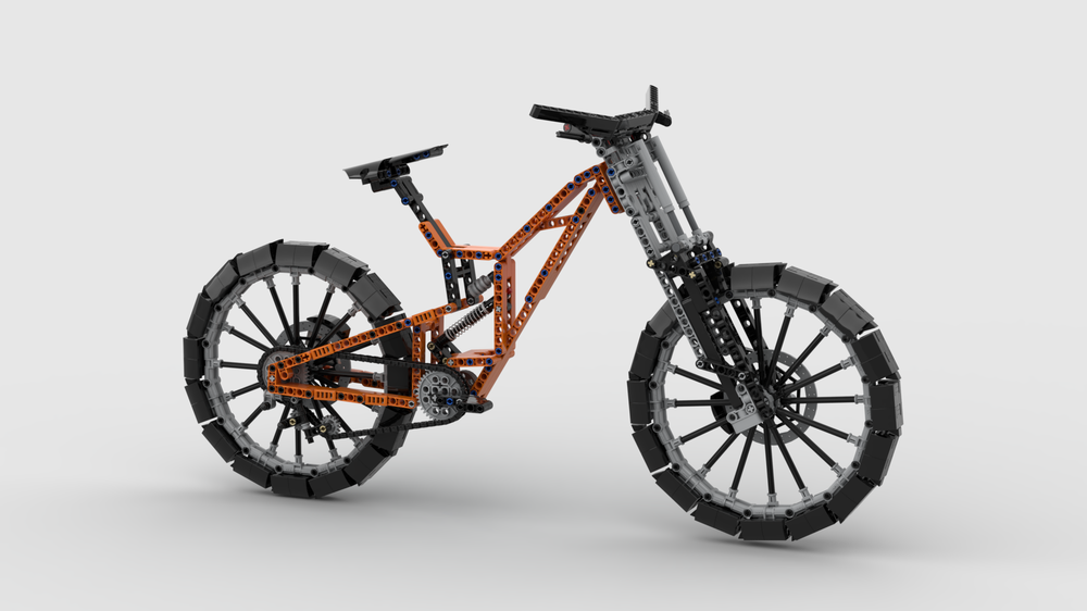 Lego Santa Cruz V10 Downhill Mountain Bicycle