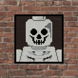 LEGO® Skeleton Mosaic