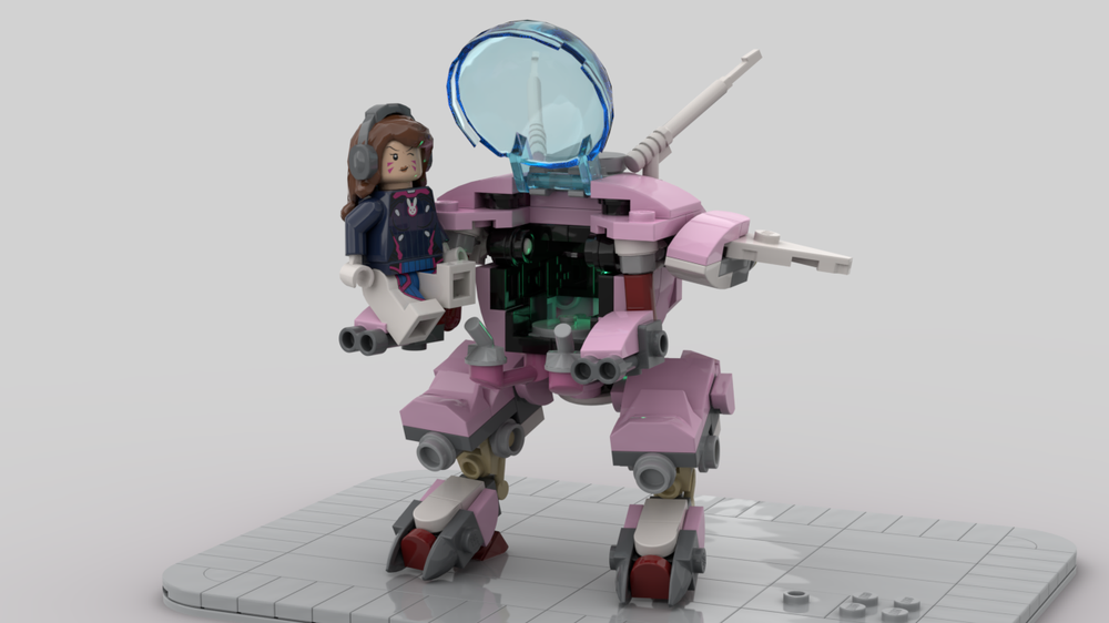 Lego Overwatch D.VA