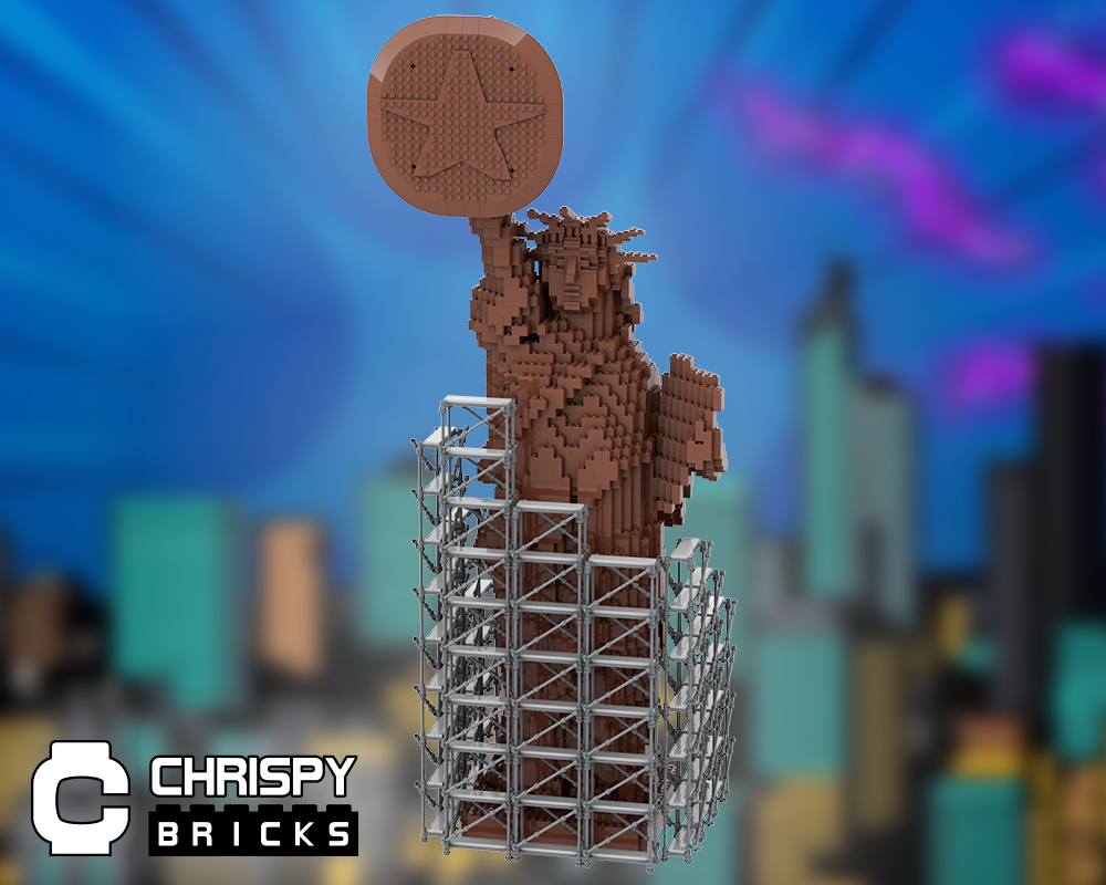Lego Spider-Man No Way Home Statue of Liberty