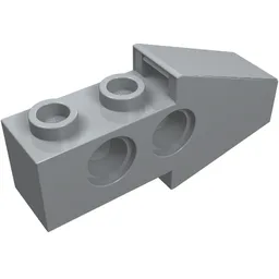 Technic Slope Short (Wing Front) / Light Bluish Gray