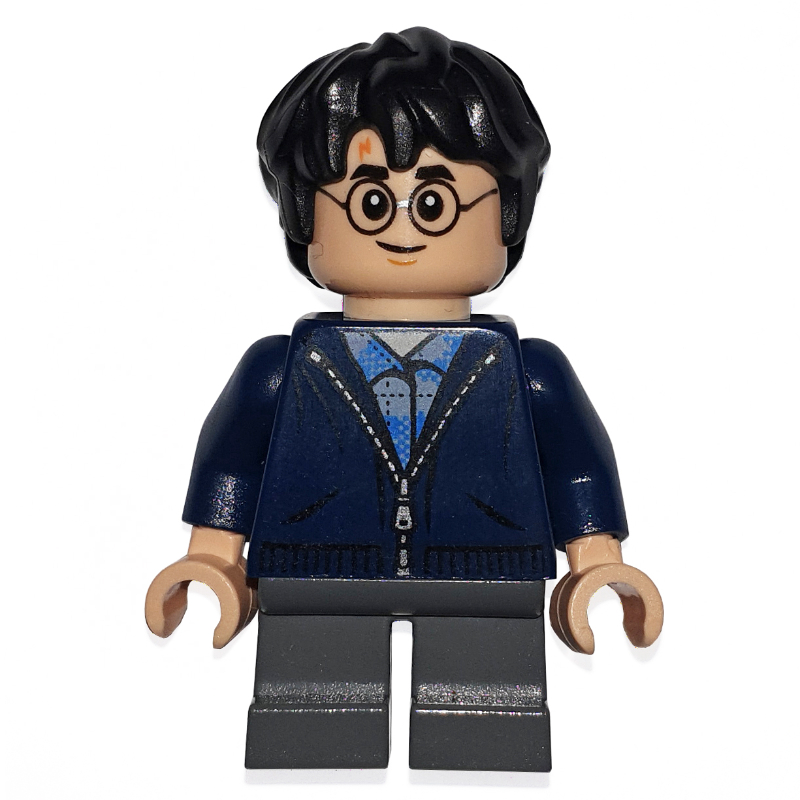 Lego Harry Potter, Dark Blue Jacket with Zipper, Short Legs