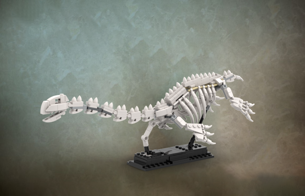 Lego Plesiosaur Skeleton - Lego Dinosaur Fossils