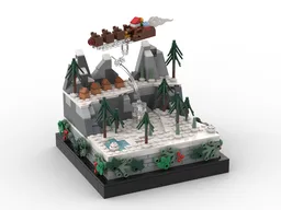 Moving Mini Winter Village