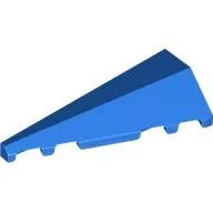 Brick Wedged, Sloped 2 x 5 Left / Blue