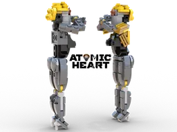 Atomic heart project twin robots ballet dancers