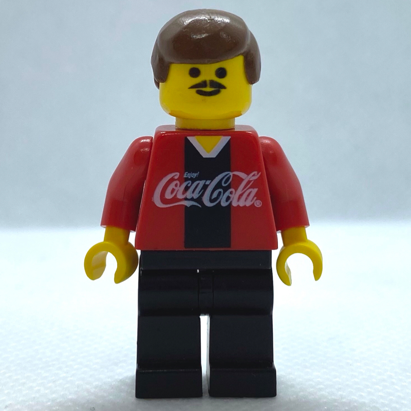 Lego Soccer Player Coca-Cola Defender