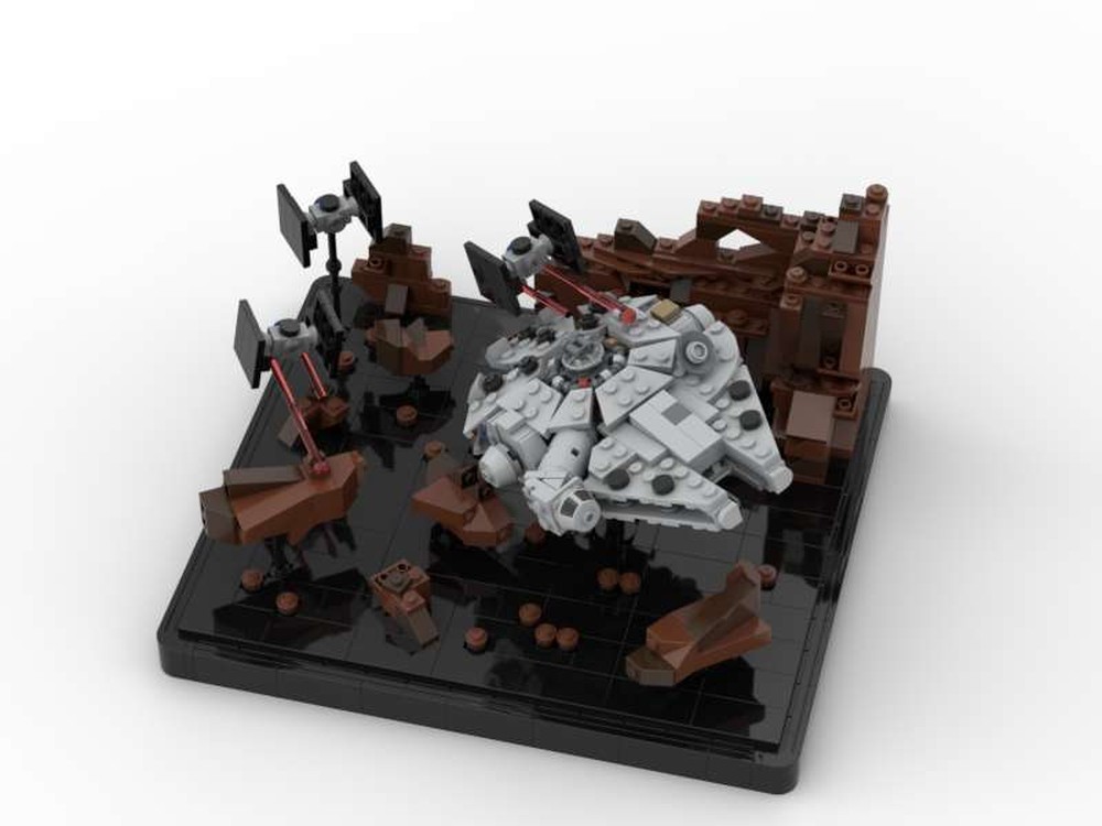 Lego Asteroid Chase - Micro Millenn ium Falcon - Episode V