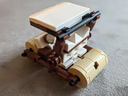 Mini Flintstone's car