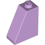 Brick Sloped 65° 2 x 1 x 2 / Lavender