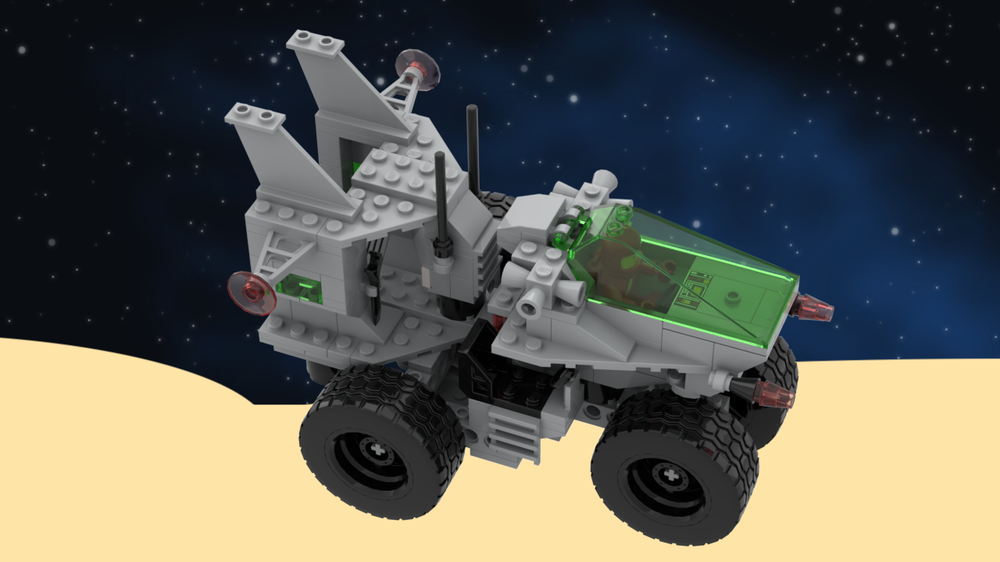 Lego Classic Space Reimagined: Mobile Recovery Vehicle 6926