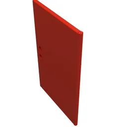 Cupboard 2 x 3 x 4 Door / Red
