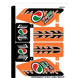 Sticker Sheet for Set 60178-1 / [No Color/Any Color]