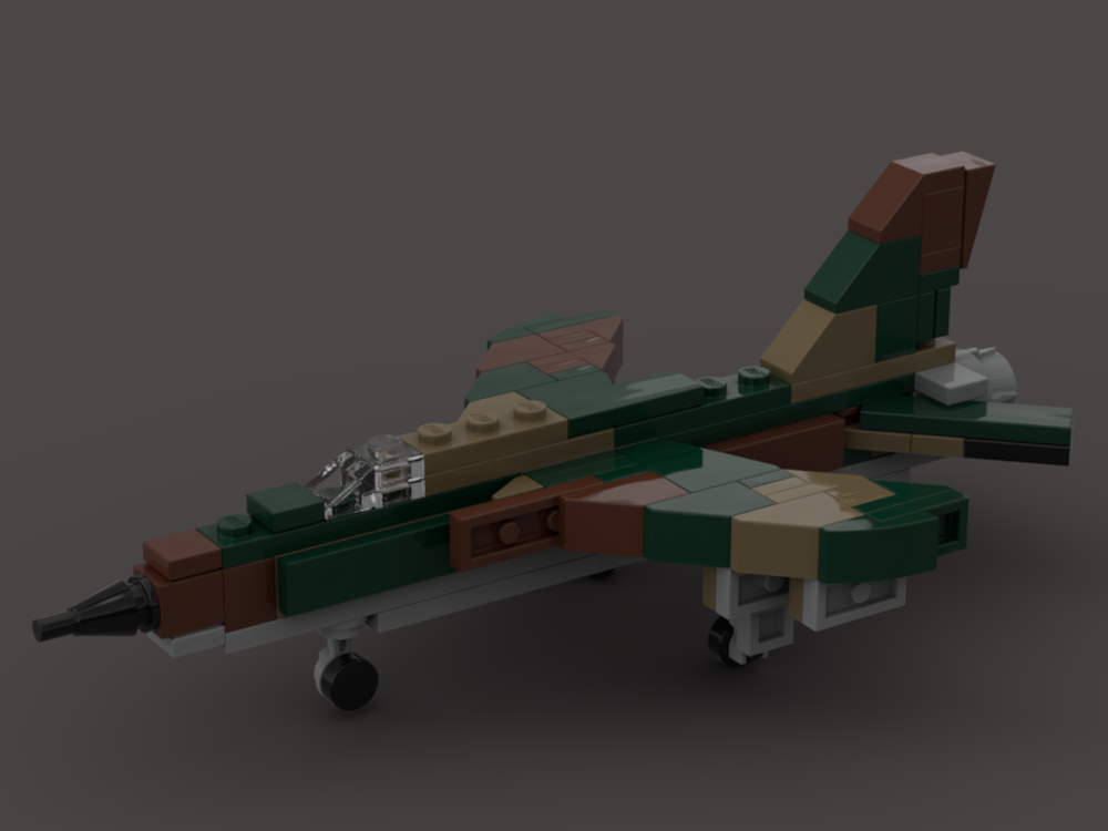 Lego Battlin Bricks Republic F-105 Thunderchief