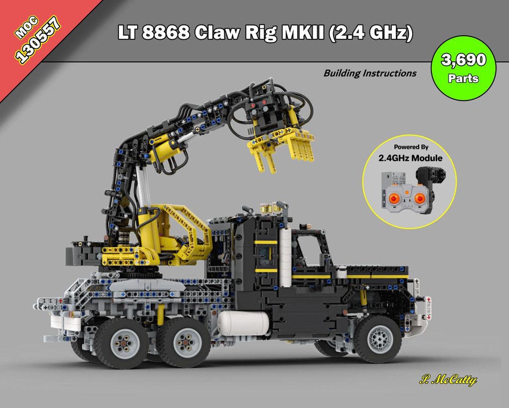 Lego LT 8868 Claw Rig MKII (2.4 GHz)