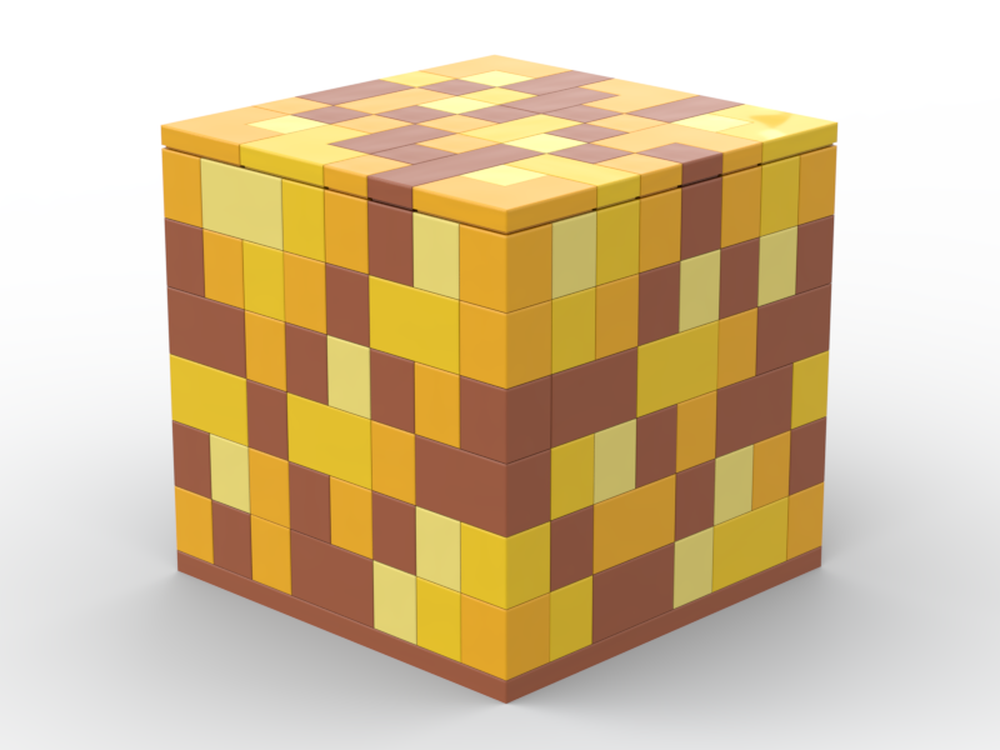 Lego Raw Gold Block