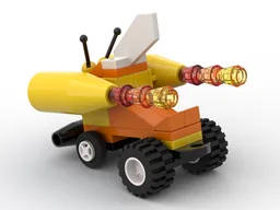 Jet Snail Pulling Tractor