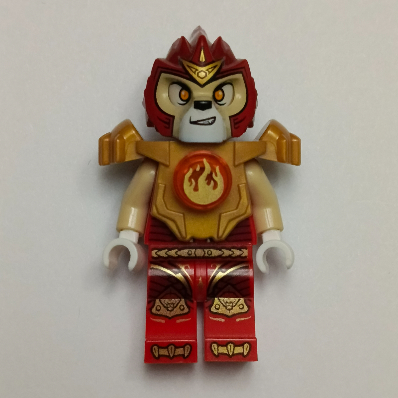Lego Laval with Shoulder Armor and Fire Chi