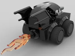 City Rides Batmobile