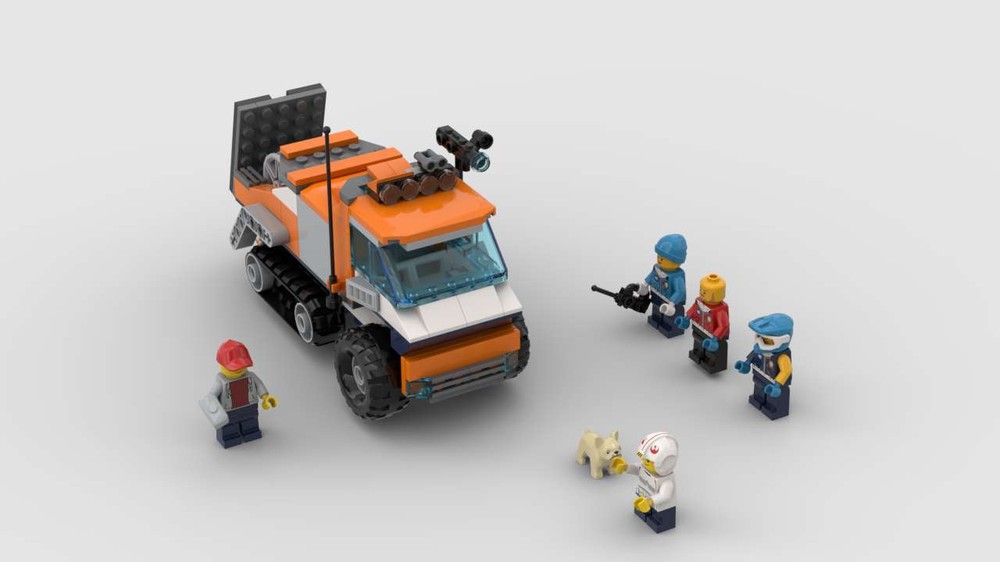 Lego Arctic Half-Track Truck (60194 Alternate Build)