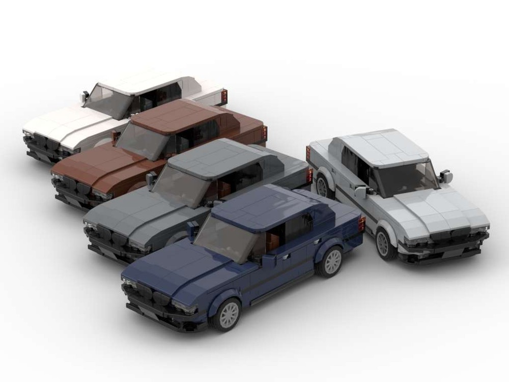 Lego Bimmer 750iL - Set of Five Colors