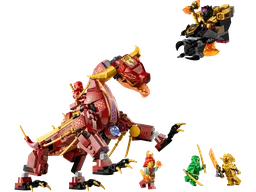 Heatwave Transforming Lava Dragon