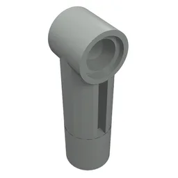 Technic Shock Absorber 6.5L Cylinder / Light Gray