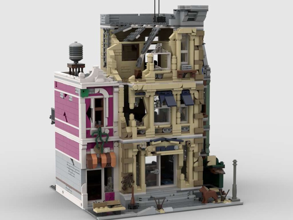 Lego Apocalypse Police Station