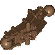 Lego Large Figure Skeletal, Limb, Angular with 2 Ball Joints (Toa Hordika) / Light Brown