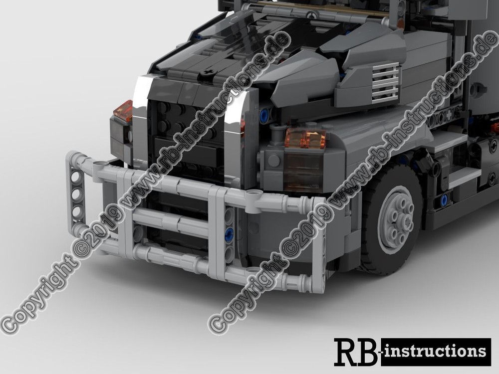 Lego Bull catcher Version 1 for 42078 Mack Anthem and C-Modell Mack Daycab