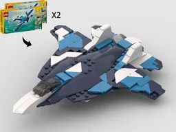Sukhoi Su-57 Felon - Alternate Build of 2 x 31160 Race Plane