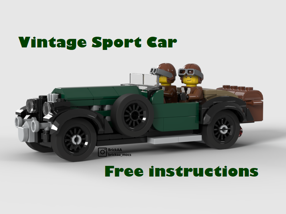 Lego Vintage Sport Car