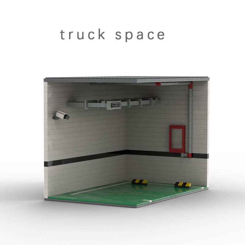 Lego truck space