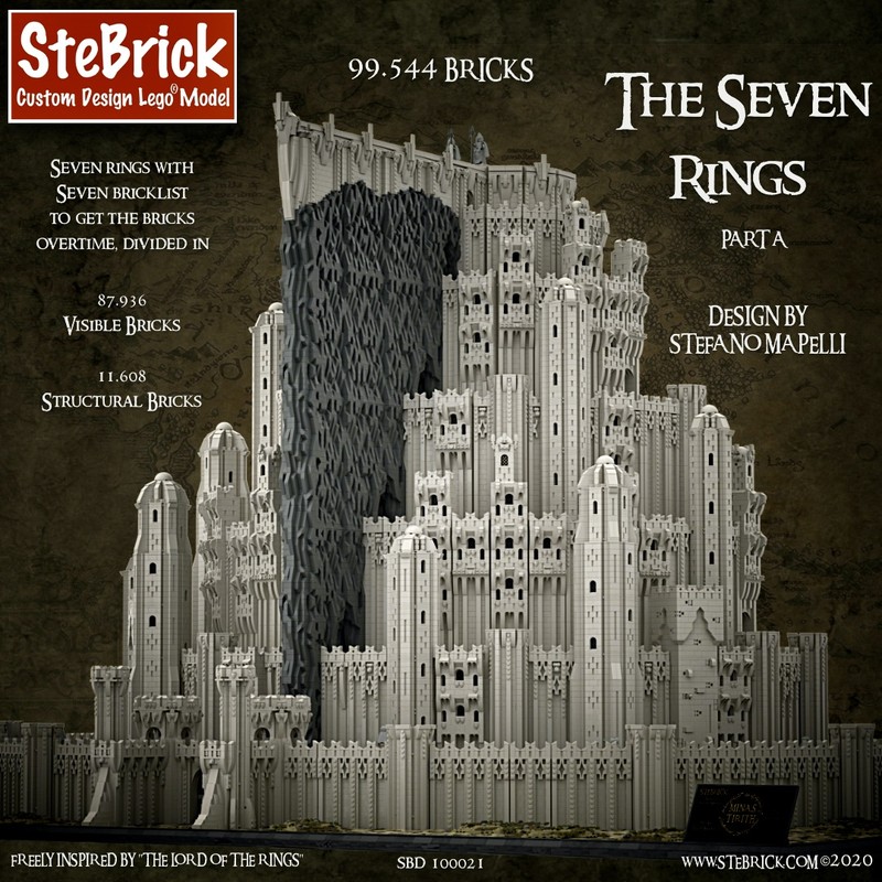Lego The Seven rings - Part A
