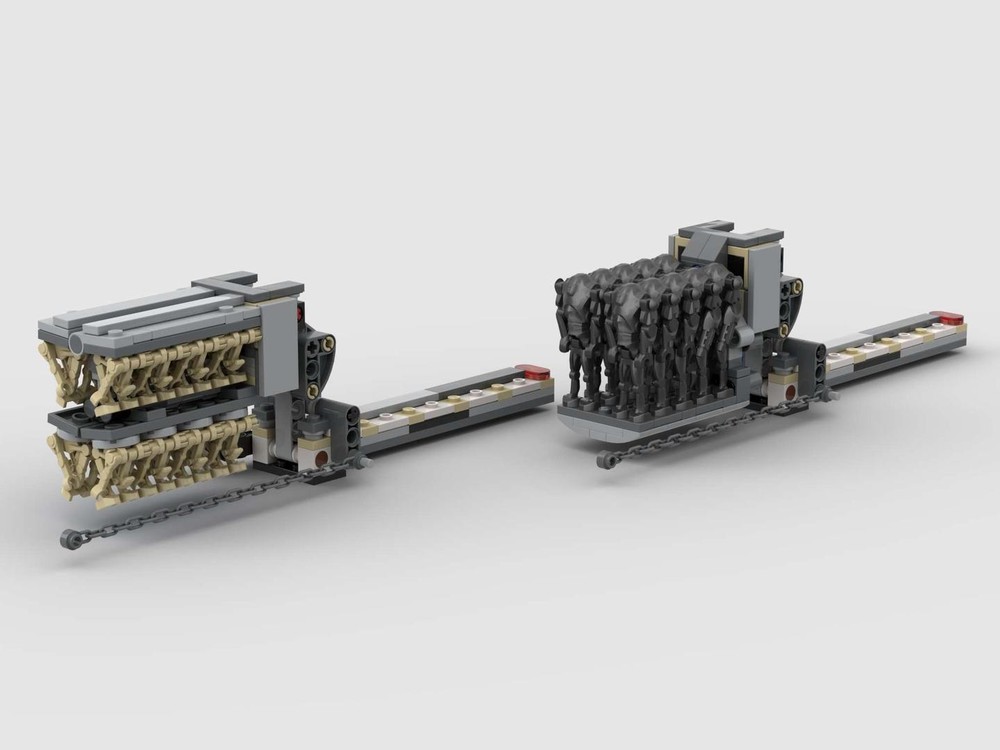 Lego Set 75435 Separatist MTT B1 and B2 Super Droid Replacement Racks.
