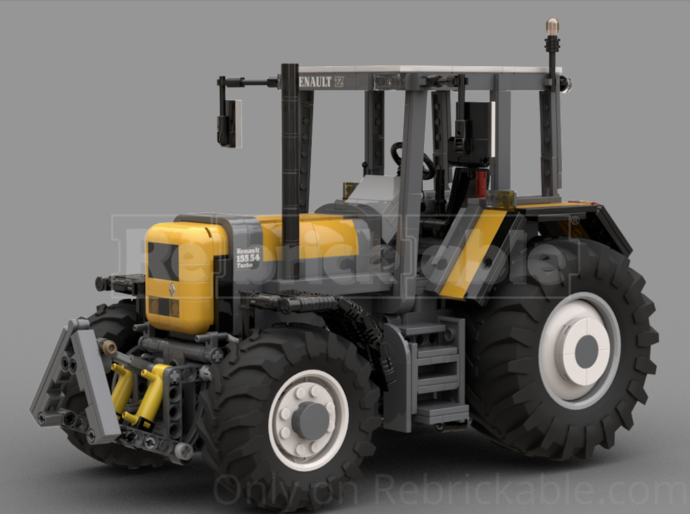 Lego Renault TZ series Tractor