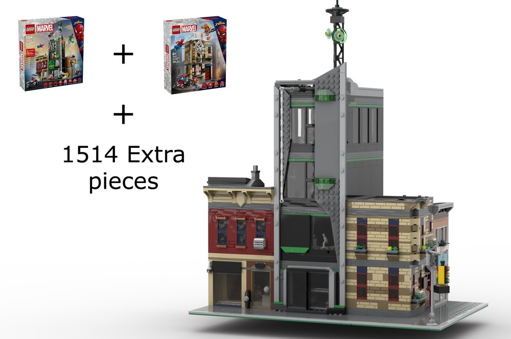 Lego Spider-Man vs. Oscorp and Peter Parker’s Apartment
