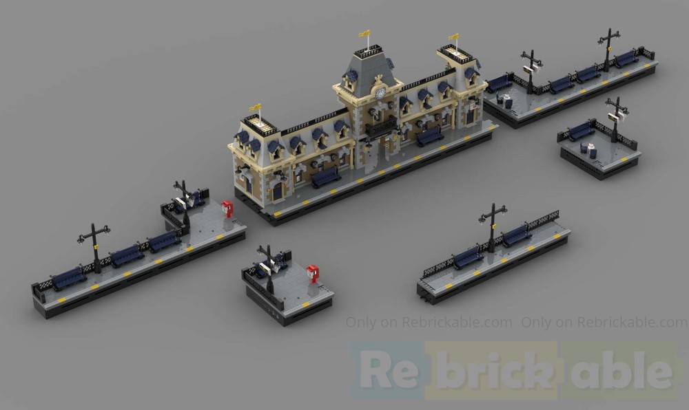 Lego Castle Station