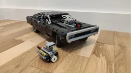 lego technic V8 fake engine 4in1