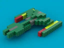 2x4 Klingon Ship