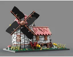 Tiny Windmill - Medieval Fantasy