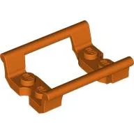 Vehicle Track, Roller Coaster Straight 4L / Reddish Orange