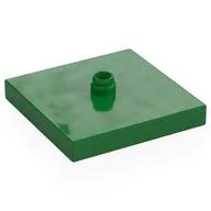 Duplo Turntable 4 x 4 Base, Flush Surface / Green
