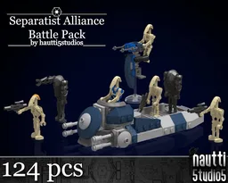 Separatist Alliance Battle Pack (7654 REMAKE)