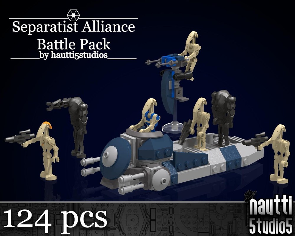 Lego Separatist Alliance Battle Pack (7654 REMAKE)