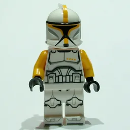 Clone Commander, Bright Light Orange Markings